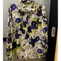 ราคา เสื้อเชิ้ต Zara ลายดอก ไซส์ S มือสอง (42880684)