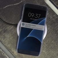 ราคา JgadgetShop Wireless Charger แท่นชาร์จไร้สาย (สีน้ำตาล) แถมแผ่น Qi Lightning พอร์ต (Iphone) (1465159955)