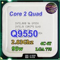 ราคา ⚡️CPU Core 2 Quad Q9550 2.83Ghz / 4คอ 4เทรด / 95W LGA775 ฟรีซิลิโคลน1ซอง Q 9550 (4013990299)