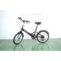 ราคา จักรยานพับได้ญี่ปุ่น - ล้อ 20 นิ้ว - มีเกียร์ - Three Stone - สีน้ำตาล [จักรยานมือสอง] (27829324449)