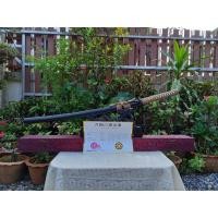 ราคา ดาบซามูไร คาตานะ แบรนด์ซากาโมโต้ เหล็กตีมือแบบละเอียด มาพร้อมใบเซอร์รับประกันใบดาบและกล่องบุพผาลายมังกร (4663640229)