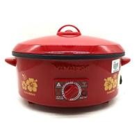 ราคา HANABISHI ฮานาบิซิ กระทะไฟฟ้า รุ่น HGP-10T สีแดง กะทะใบเล็ก ความกว้างกระทะ 10 นิ้ว (9971066084)