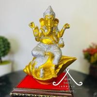 ราคา พระพิฆเนศปางประทานพร ประทับนั่งสังข์ แร่เหล็กน้ำพี้ แถมฟรี ฐานรอง ความสูง 9.5 นิ้ว หน้าตัก 3.5 นิ้ว สังข์กว้าง 7.5 นิ้ว (28874137868)