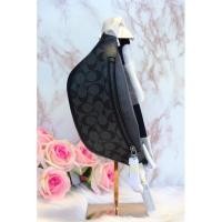 ราคา ️️แท้ กระเป๋าคาดอก/เอว Coach Warren Mini Belt In Signature Canvas(CJ707)️️ (27470760795)