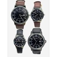 ราคา (มีวันที่) คาสิโอ้สายหนัง นาฬิกาคู่รัก สีดำสีน้ำตาล จอแสดงวันที่ กันน้ำได้ นาฬิกาคาสิโอ้ พร้อมกล่อง RC641 (22574089222)