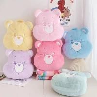 ราคา ✏️ พร้อมส่ง หมอนผ้าห่มแคร์แบร์ Care Bear ผ้าหนานุ่ม สีพาสเทล หวานๆ ผ้าห่มขนาด 3 ฟุต พร้อมส่งครบ 8 สี ตามภาพ (21388917936)