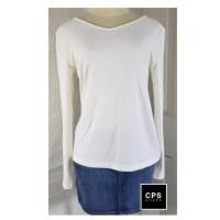 ราคา รหัส 200 เสื้อแขนยาวสีขาว แบรนด์ cps ไซส์ L อกก่อนยืด 34 (28311419776)