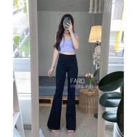 ราคา กาฃเกงขาม้าเอวสูงผ้านิ่ม (22857870056)