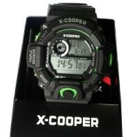 ราคา X-C00PER นาฬิกาทรงสปอตร์ ระบบดิจิตอล รุ่นCP-816-GN (ดำ/เขียว) (285855013)