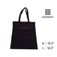ราคา Givenchy - cotton tote bag กระเป๋าผ้าสีดำแบรนด์จีวองชี่ (25756407816)
