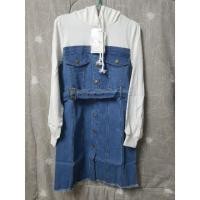 ราคา เดรสเกาหลี เดรสยีนส์ผ้ายืด (1826579401)