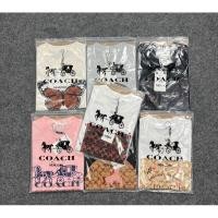 ราคา ✨แบรนด์Coach✨ เสื้อยืดคอกลม เนื้อผ้าไม่บาง สกีนลายแบรนด์ที่หน้าอก เนื้อผ้าอย่างดี (25083849466)