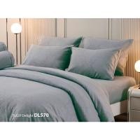 ราคา ลิขสิทธิ์แท้%DL570 : TULIP DELIGHT (EMBOSS) ชุดเครื่องนอนทิวลิป รุ่นดีไลท์ (สีพื้น-อัดลาย) ผ้าปูที่นอน 3.5 , 5 , 6 ฟุต (23983776370)
