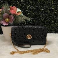ราคา Coach Chain Crossbody In Signature Leather #F88909 (4413720914)