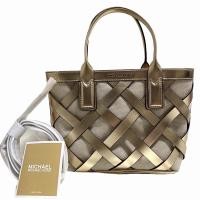 ราคา กระเป๋า (MK) Michael Kors 9นิ้ว สีทองถือแล้วดูรวย แบรนด์แท้ ✅ส่งฟรี (9987834799)