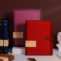 ราคา สมุดโน้ตบุ๊ก ขนาด A5 แบบใส เติมได้ สไตล์วินเทจ สําหรับโรงเรียน สํานักงาน (19084001496)