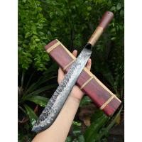 ราคา ด้ามบ้อง มาเชเต้ Machete มีดด้ามบ้อง Camp มีดเดินป่า มีดควาญ มีดแคมป์ ใบ12”รางรถไฟ ตีร้อนชุบแข็ง fulltang ด้ามฝักไม้พยูง (26051700319)