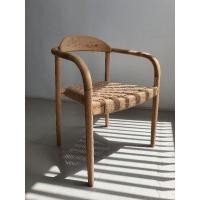 ราคา iLoft chair ทำสีฟรี !! จัดส่งฟรี !! เก้าอี้ไม้สักอาร์มแชร์ก้นเชือกแท้ถักแน่น (21856752209)