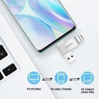 ราคา Samsung 2TB 2in1 OTG แฟลชไดรฟ์สําหรับ Type-C android โทรศัพท์สมาร์ท PenDrive สําหรับ iPhone 15/ 16 PC สําหรับคอมพิวเตอร์ (26918052625)