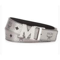 ราคา New MCM เข็มขัด สีเงิน MPNMXB CACJ07 SP001 แท้ % (20872628129)