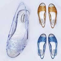 ราคา โกดัง KD24 รองเท้าส้นตึก มีสายรัดส้น มี 3 สี ส้นหนา (12196590171)