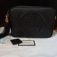 ราคา USED LIKE NEW GUCCI DISCO SOHO สีดำ ปี19 สภาพสวย มุมไม่มีถลอกคะ (6412412125)
