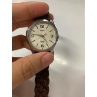 ราคา นาฬิกาTimex Indiglo รุ่นมีไฟ หน้าปัดขนาด 3.4 cm รวมเม็ดมะยม สายหนัง ถักเปีย (22158491648)