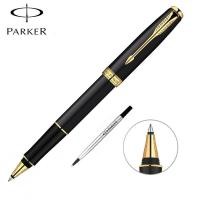 ราคา Parker ปากกาลูกลื่น เนื้อแมตต์ สีดํา ขอบสีทอง เติมหมึกได้ สีดํา (21383117408)