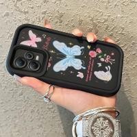 ราคา เคสสำหรับ Xiaomi Redmi Note 12 4G Redmi Note 12 5G Redmi Note 12 Pro 5G POCO X5 5G เคสโทรศัพท์ผีเสื้อ (28912716942)