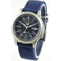 ราคา ลดเพิ่ม 330 ใส่โค้ด INCZ8H3 Seiko 5 Military Automatic รุ่น SNK807K2 - Blue (4941358195)