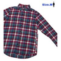 ราคา UNIQLO เสื้อมือสอง เสื้อเชิ้ตแขนยาวลายสก็อตใส่ลำลอง (28260206533)