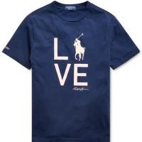 ราคา Ralph Lauren pink pony love t-shirt (7100156165)