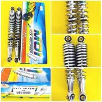 ราคา โช๊คหลัง Wave100 New สปริงชุบ : MDI (24282572121)