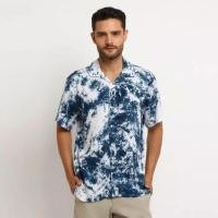 ราคา Kemeja เสื้อมัดย้อม RAYON MATERIAL SIZE L XL | เสื้อเชิ้ตผู้ชาย | เสื้อเรย่อน (29465205173)