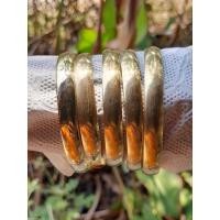 ราคา กำไลทองเหลืองแท้ กว้าง1ซม.กำไลแบบเกลี้ยงทอง กำไลทองตัน ส่งฟรี (25665105436)