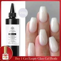 ราคา BORN PRETTY 250g Milky Jelly White Transparent Color Gel Nail Polish Varnis Semi Permanent Nail Camouflage Soak Off UV L (29161766618)