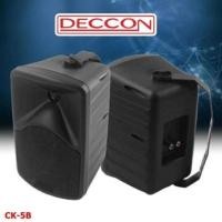 ราคา DECCON ลำโพงแขวน ตู้ลำโพงพร้อมขาติดผนัง 5นิ้ว 600วัตต์ รุ่น CK-5B (Black) (15225485804)