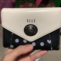 ราคา กระเป๋าสตางค์ ELLE ใบสั้น แท้100% มือ 2 (5416188075)