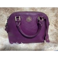 ราคา กระเป๋าถือทรงโดม Tory Burch ของแท้สีม่วง (13066037373)