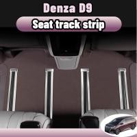 ราคา Denza d9 แผ่นรองรางเบาะ สแตนเลสกันรอย กันขีดข่วนชุบแข็ง ปรับระดับความหรู อุปกรณ์ดัดแปลงภายในรถยนต์ (29828327785)