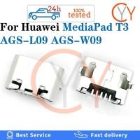 ราคา ปลั๊กแจ็คเชื่อมต่อพอร์ตชาร์จ Micro USB สําหรับ Huawei MediaPad T3 AGS-L09 AGS-W09 10 ชิ้น 50 ชิ้น (24306467517)