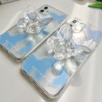 ราคา พร้อมส่ง T5S170 เคสไอโฟน เคสผีเสื้อ Butterfly+Holder สำหรับ iPhone X-12 Griptok เคสไอริง (11956696455)