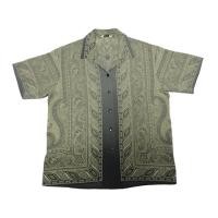 ราคา เสื้อเชิ้ตวินเทจลายลูกน้ำไล่สี (1596669772)