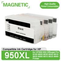 ราคา ตลับหมึกรีฟิล 4 สีใหม่สำหรับเครื่องพิมพ์ HP950 950 Officejet Pro 8100 8600 8630 8 (24459209829)