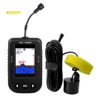 ราคา yves_servicePortable Fish Finder น้ําความลึก Sounder อุณหภูมิ Fishfinder พร้อมสาย Sonar Sensor Transducer สําหรับตกปลาสีดํา (27780489127)