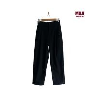 ราคา กางเกงขายาวสีดำ Muji (24341076184)