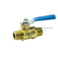 ราคา บอลวาล์วทองเหลือง 1/4"-19 BSPT บอลวาล์วเกลียวนอก เกลียวใน เสียบสาย หางไหล Brass ball valve (23541128698)