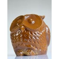 ราคา รูปปั้นดินเผานกฮูก สี Patina Brown ขนาดใหญ่ 20 cm (29866494122)