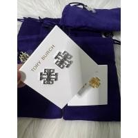 ราคา พร้อมส่ง TORY BURCH britten logo stud earring #80248 สีเงิน (23159494800)