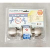 ราคา YOJI ONLINE ลูกบิดประตูอัดแผง RMI # 3100 SR ห้องทั่วไป กลมด้าน (7517159409)